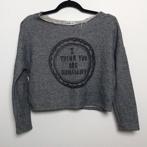Cute Sweatshirt top